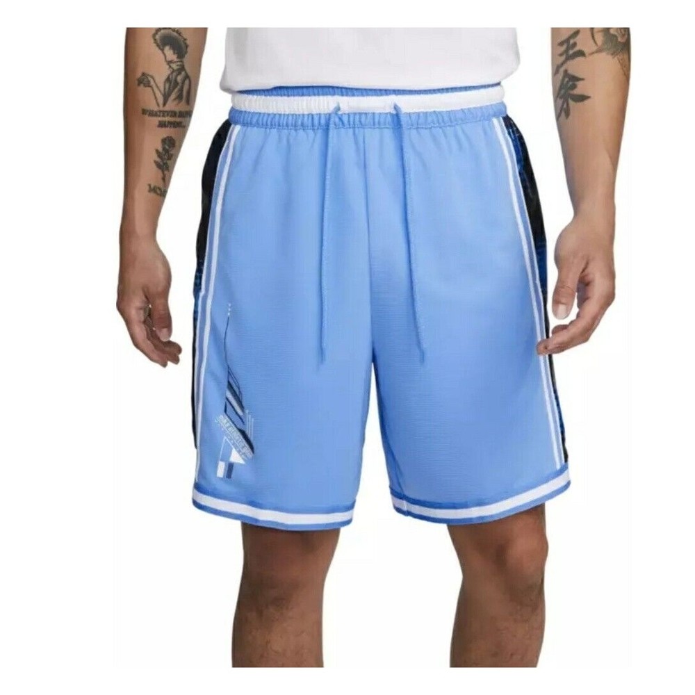 Nike Dri-Fit DNA+ Men's University Blue Basketball Shorts DV9631-412 New